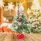 24 Inches Mini Tabletop Christmas Tree with LED Lights